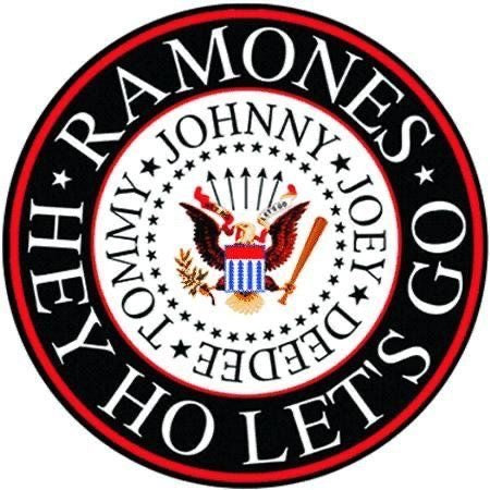 Ramones vinyl Sticker 6x6