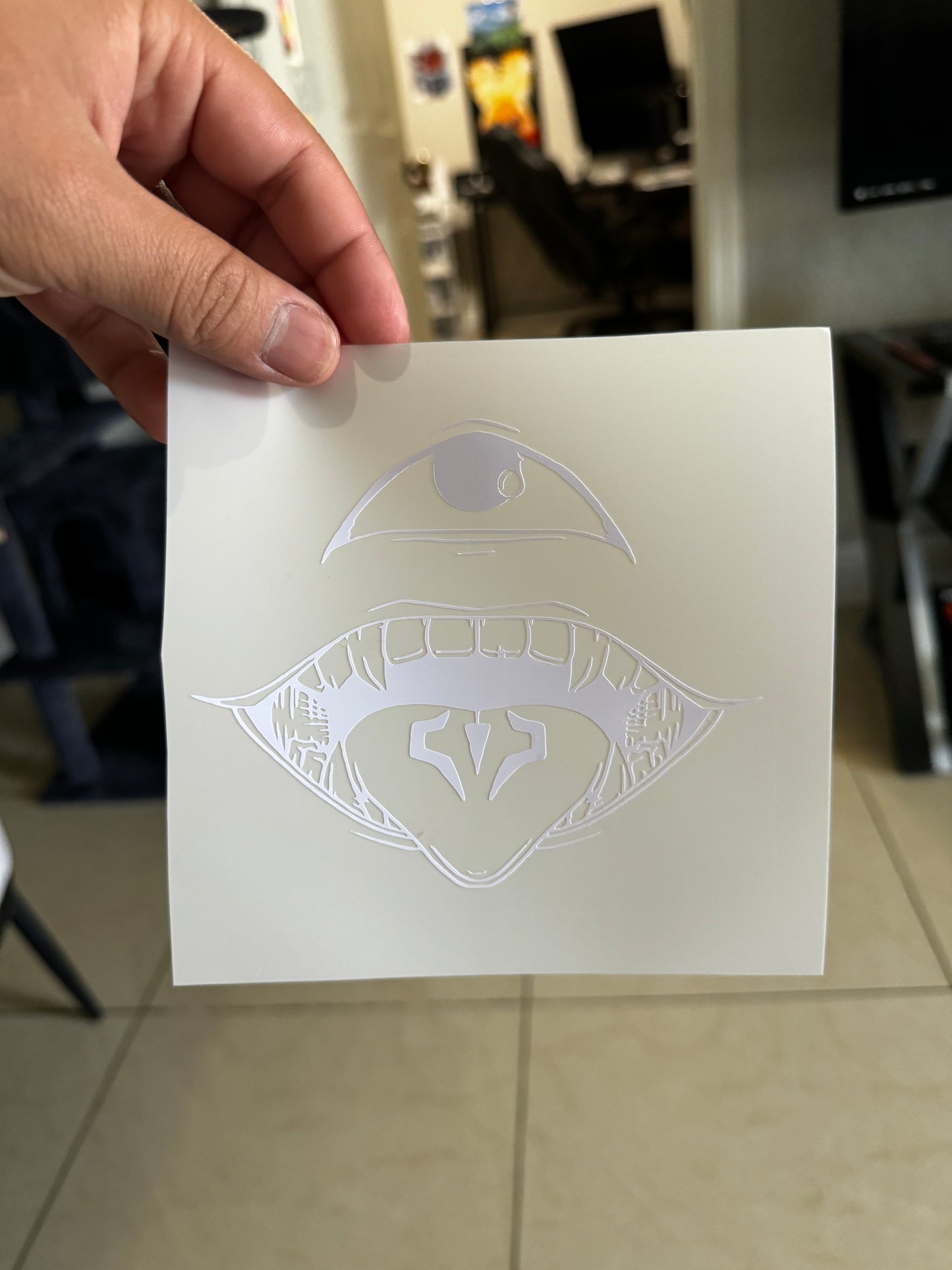 Sukuna vinyl Sticker