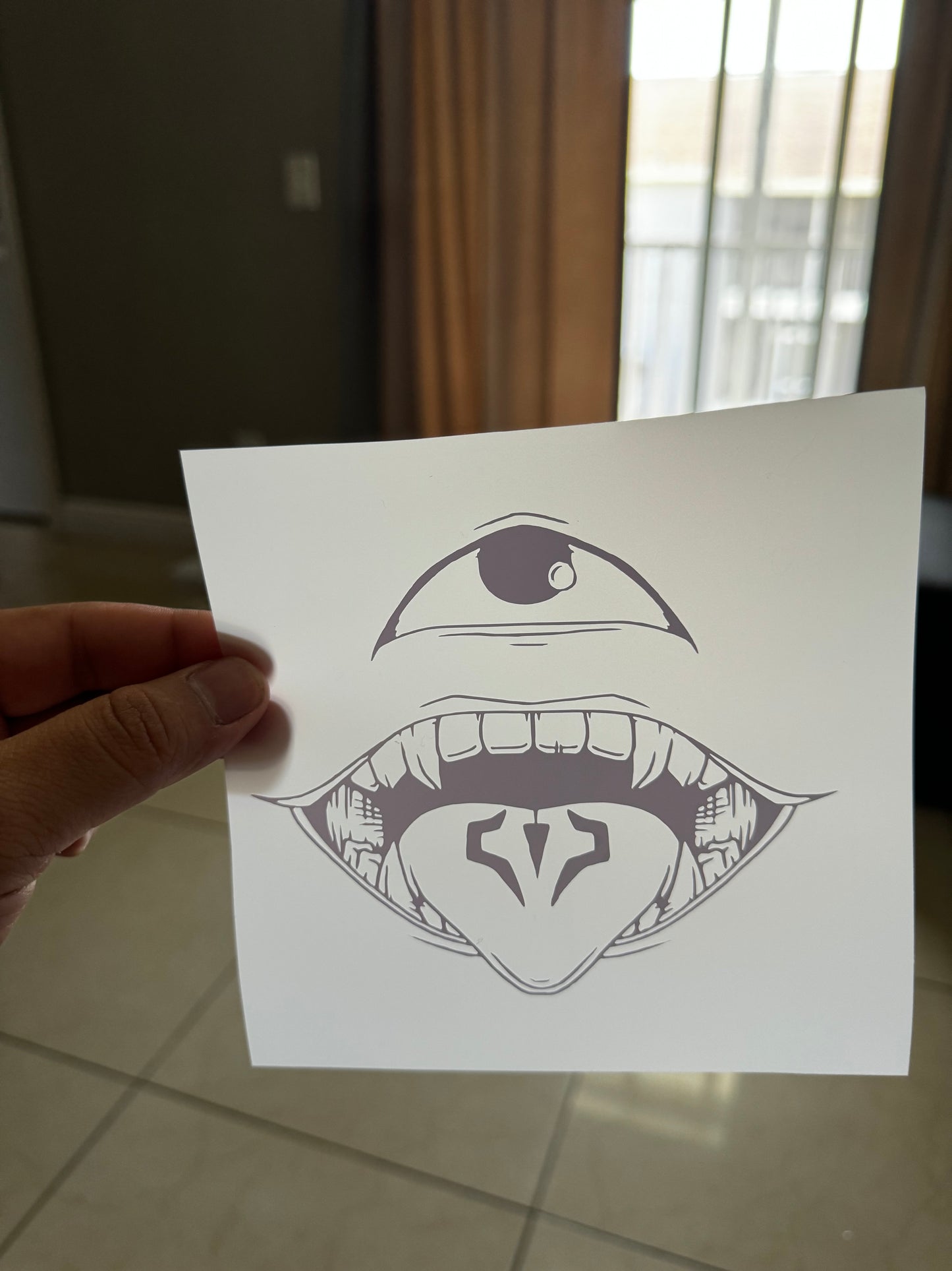 Sukuna vinyl Sticker