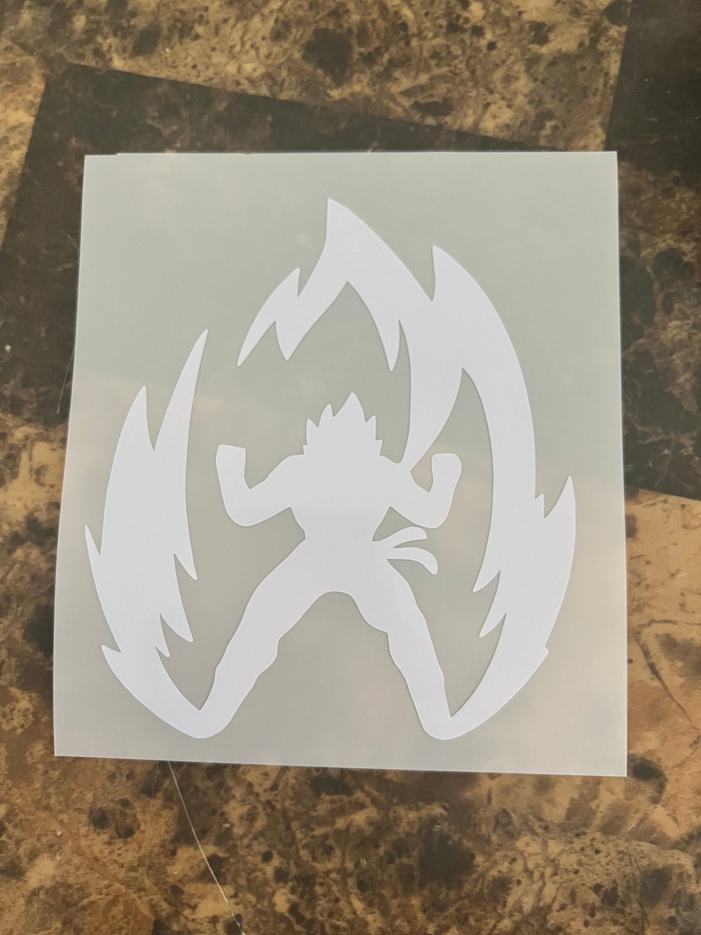 Goku Super Saiyan Dragon Ball Vinyl Sticker