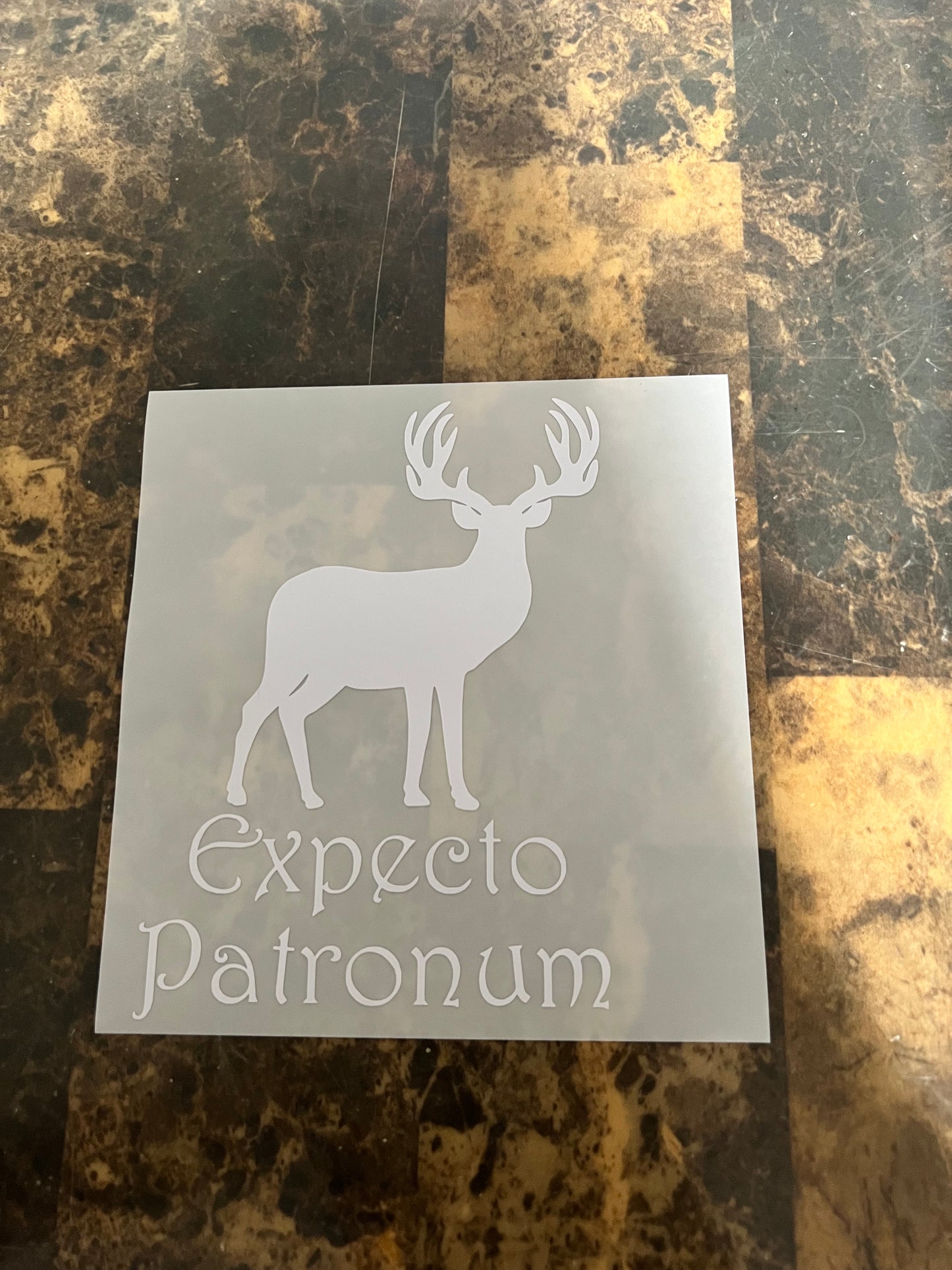 Expecto Patronum Harry Potter Vinyl Sticker