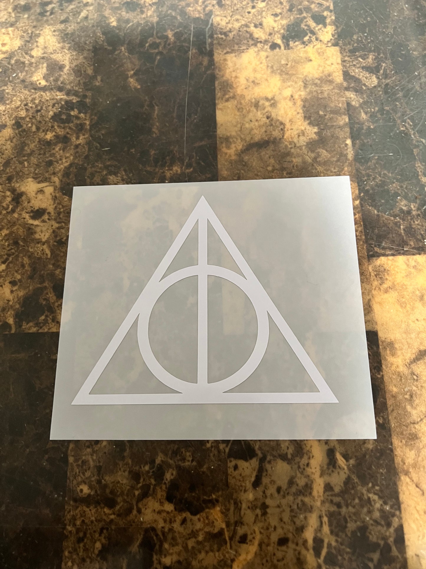 Harry Potter and the Deathly Hallows Vinyl Sticker