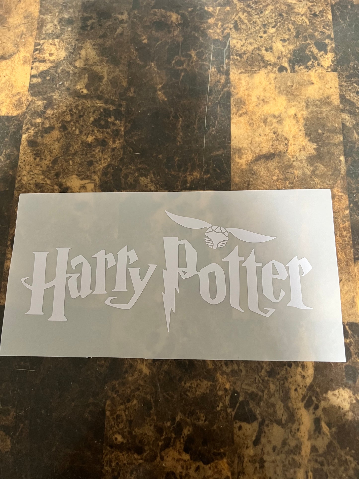 Harry Potter Quidditch Vinyl Sticker