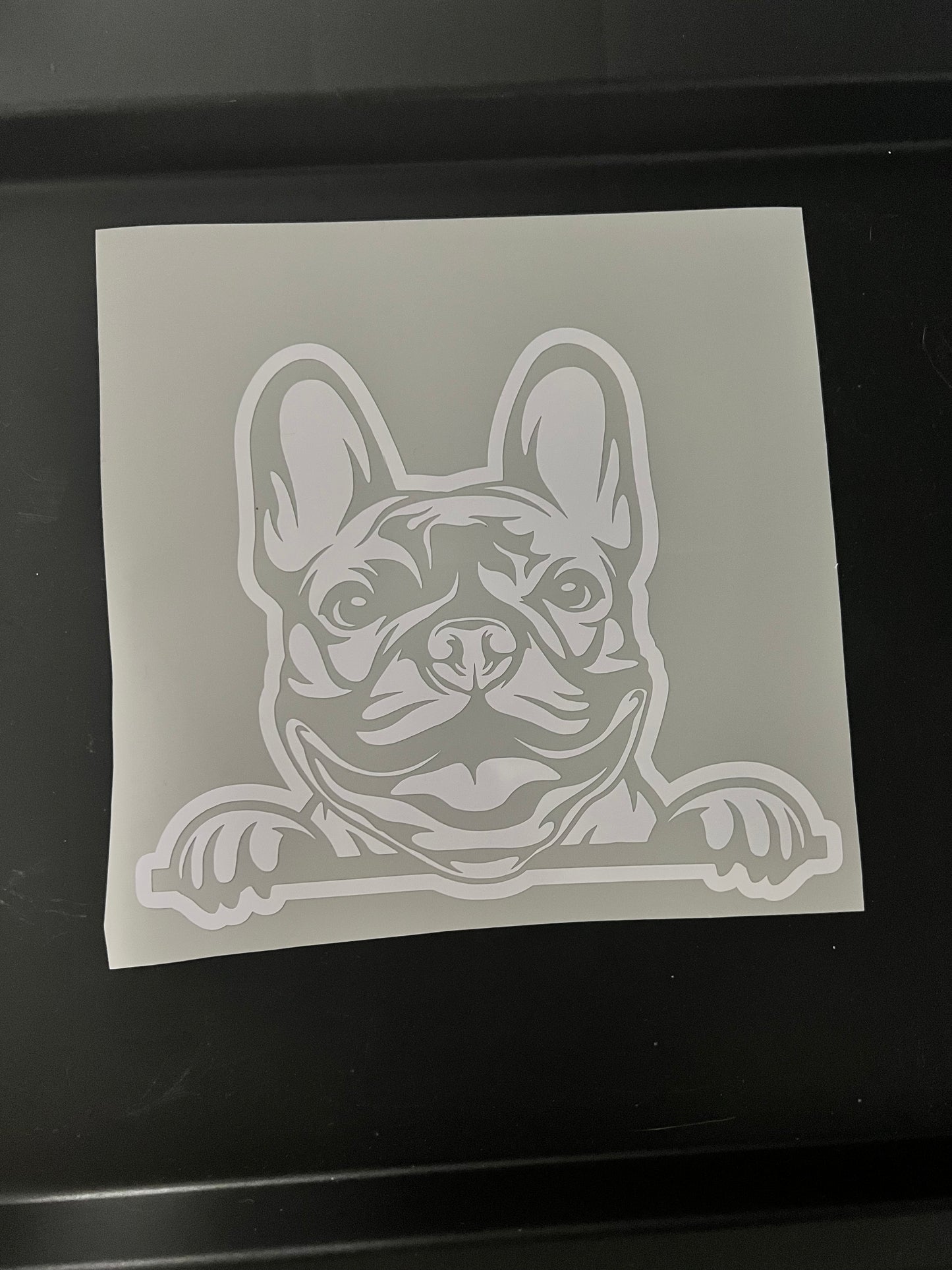 Frenchie (French Bulldog) Vinyl Sticker