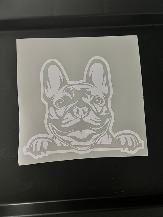 Frenchie (French Bulldog) Vinyl Sticker