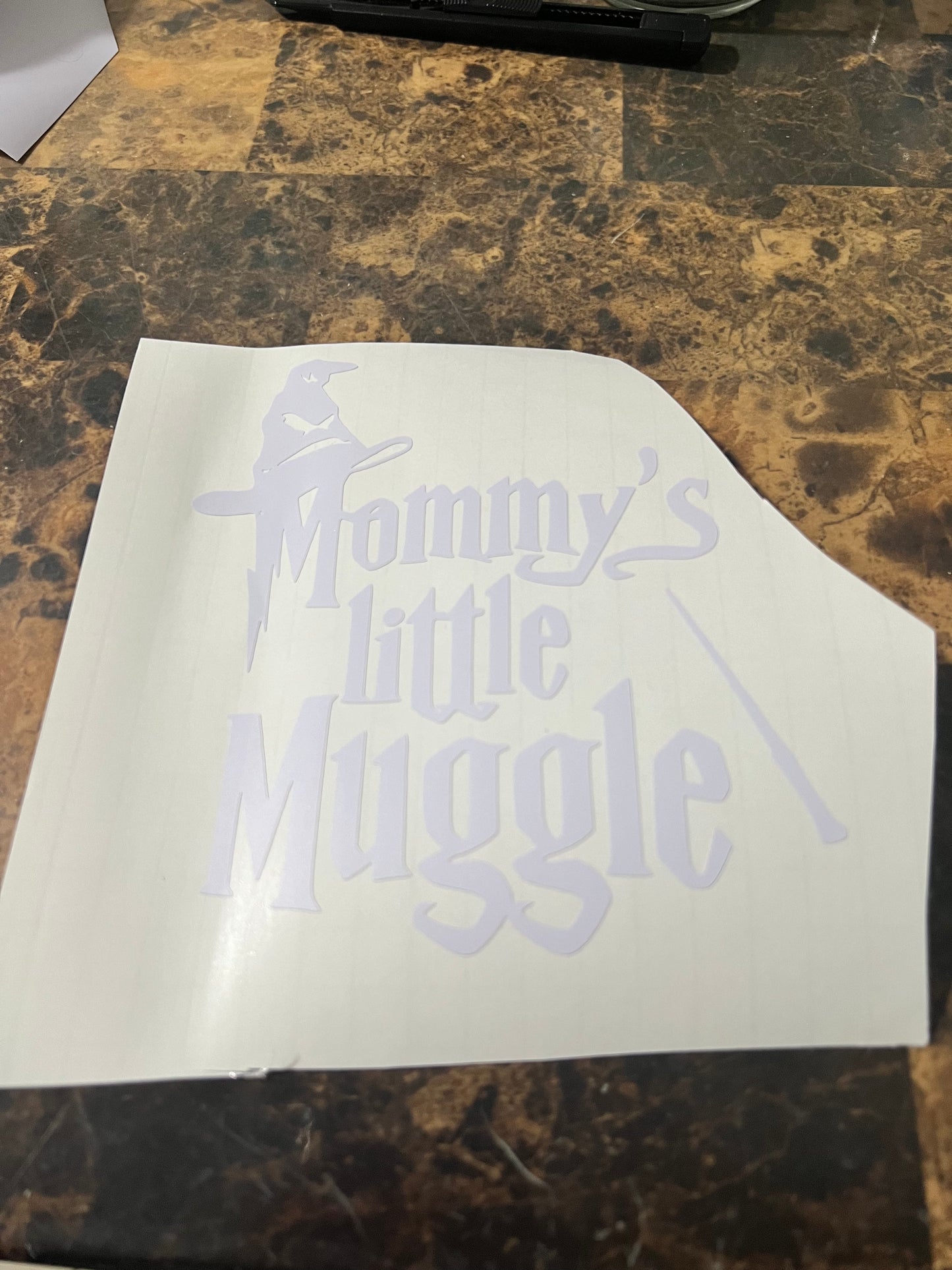 Mommy’s Little Muggle Vinyl Sticker