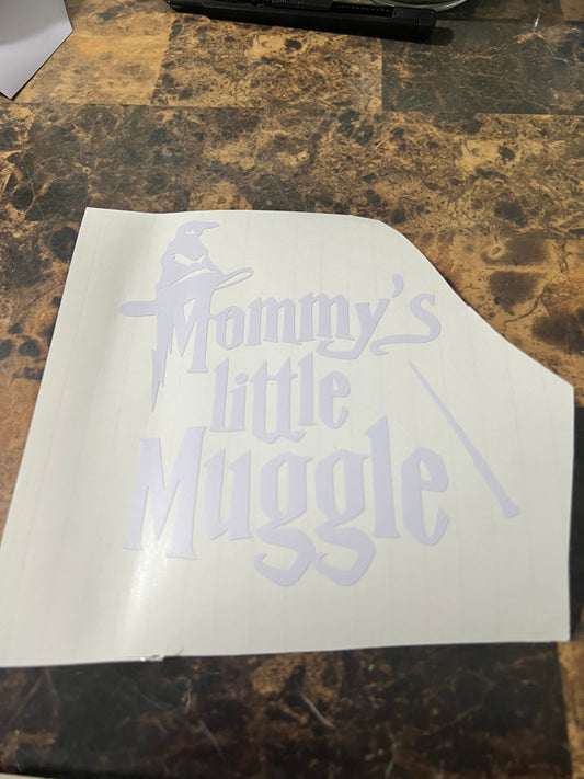 Mommy’s Little Muggle Vinyl Sticker