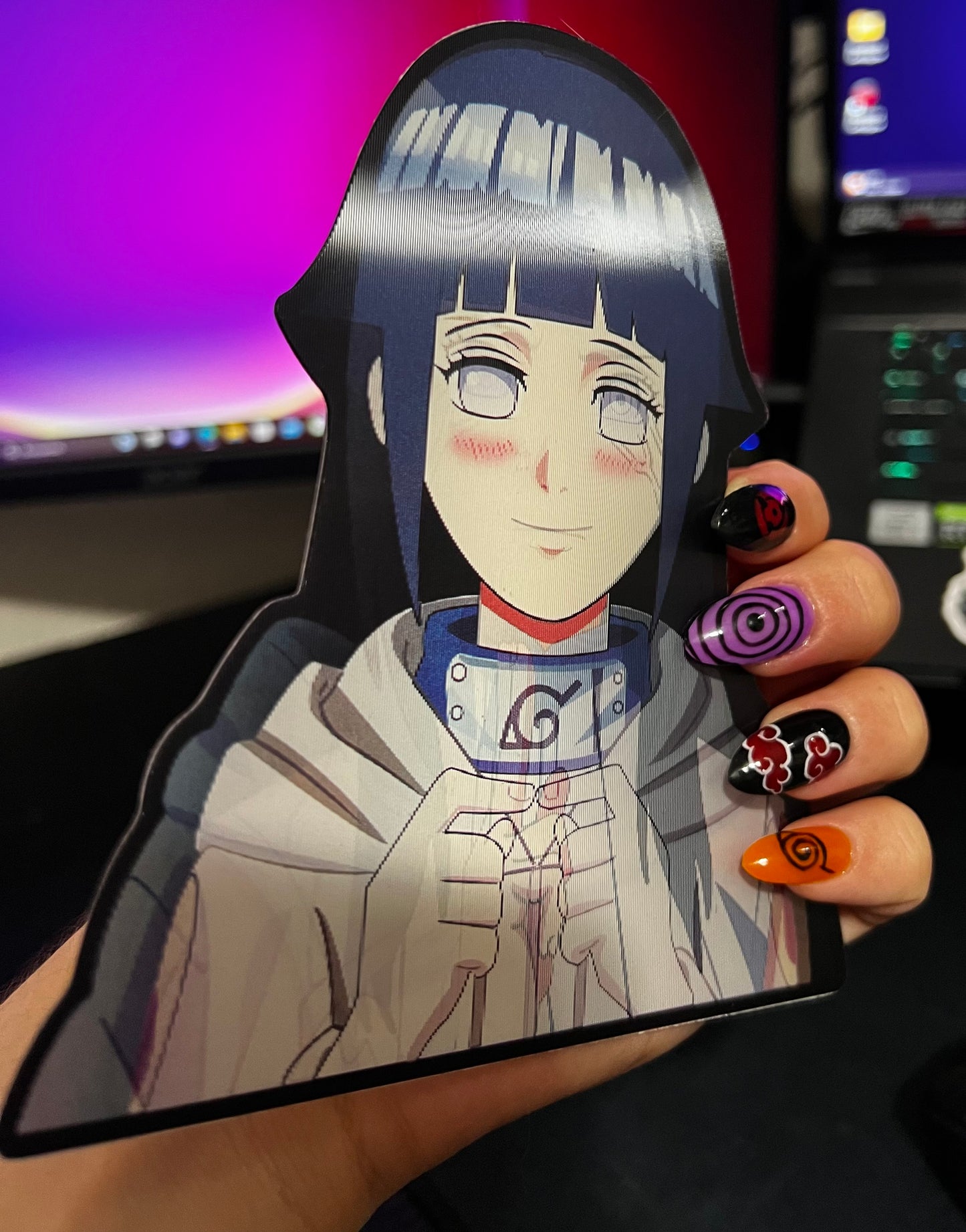 Hinata Sticker 3D