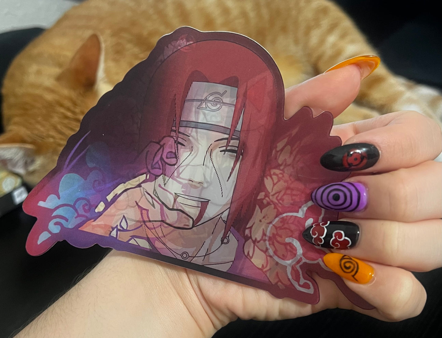 Itachi Uchiha Sticker 3D