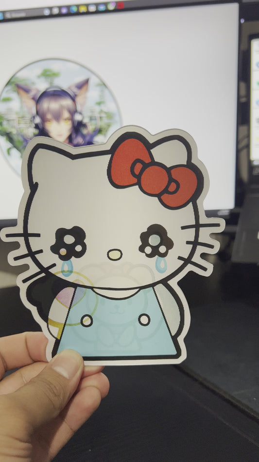 Hello Kitty. Sticker3D