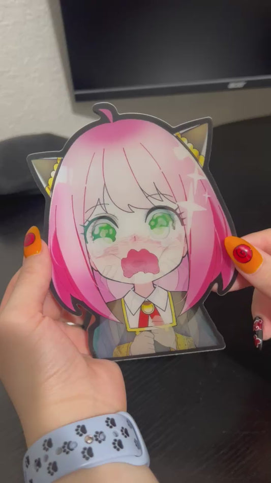 Anya Forger Anime Sticker3D