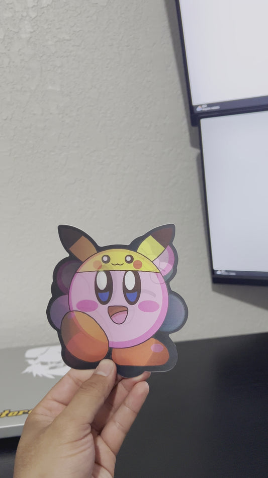 Kirby Sticker3D