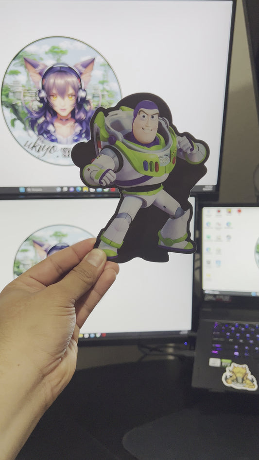 Buzz Lightyear. Sticker3D