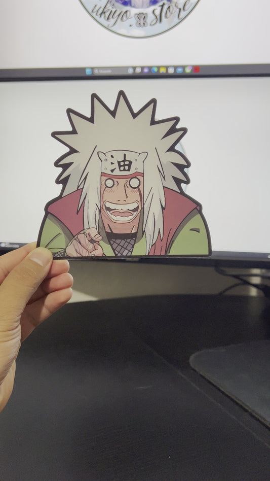 Jiraiya Ero-Sennin. Sticker3D