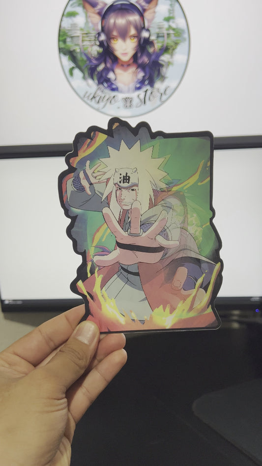 Jiraiya and Minato. Sticker3D