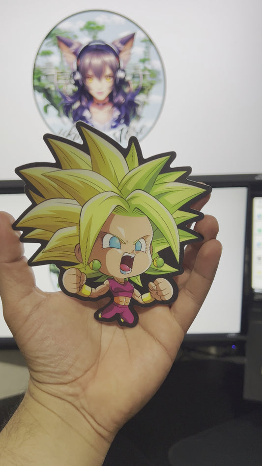 Kale Super Sayan. Sticker3D