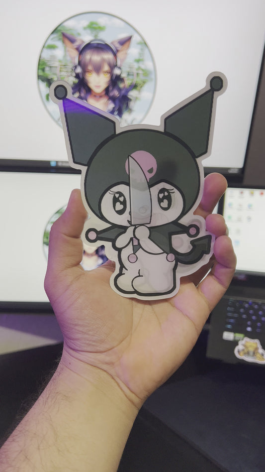 Kuromi. Sticker3D ❤️