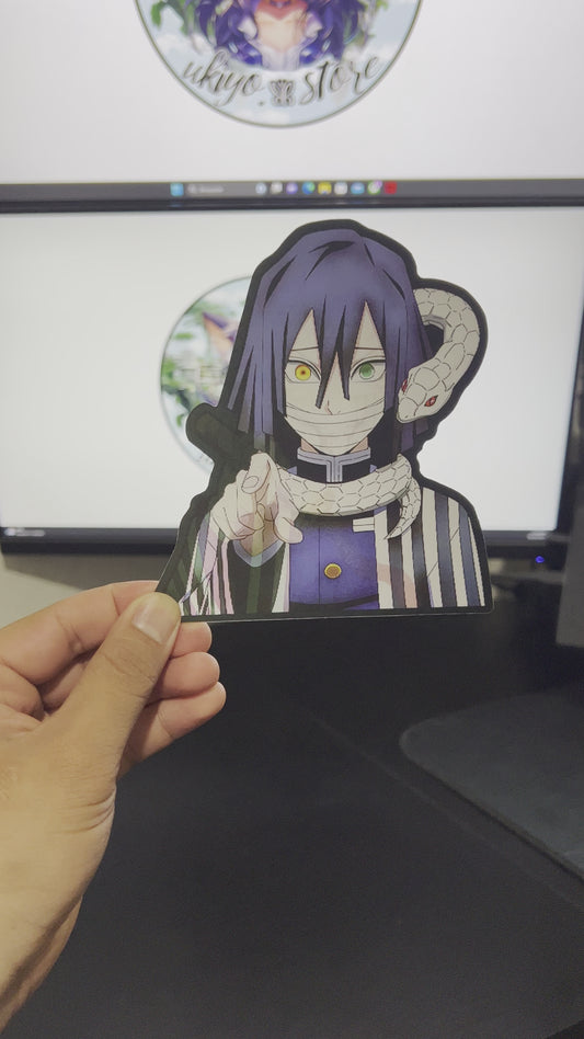 Obanai Iguro. Sticker3D