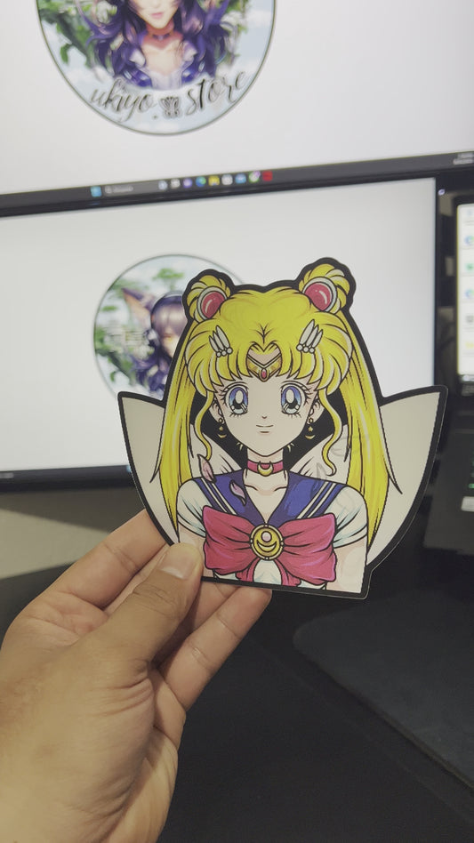 Sailor moon2. Sticker3D