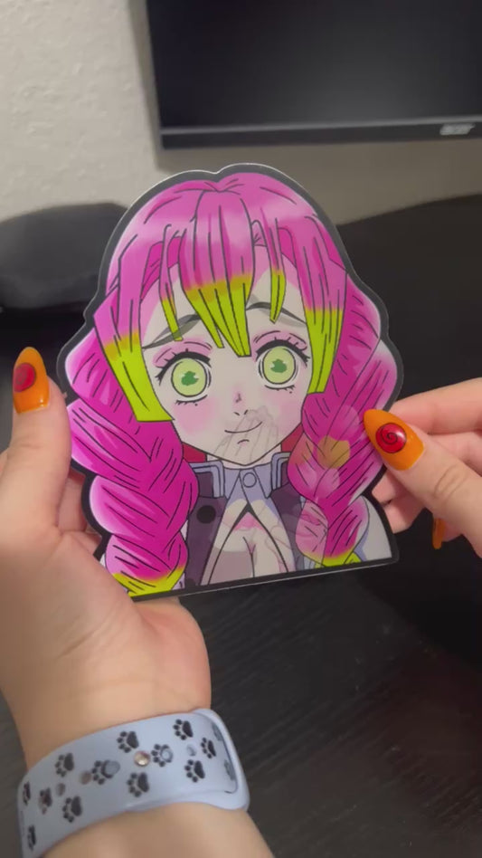 Mitsuri Kanroji Anime Sticker3D