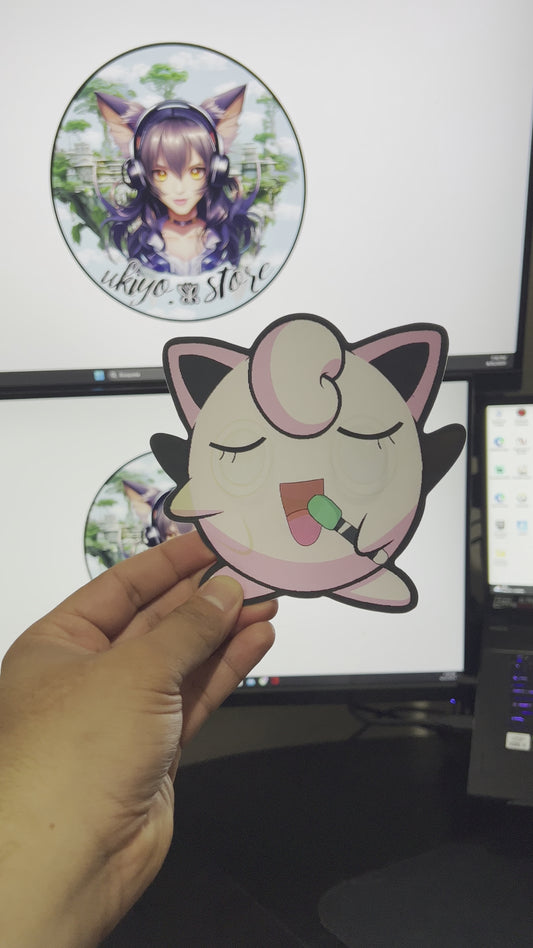 jigglypuff (Pokémon) Sticker3D