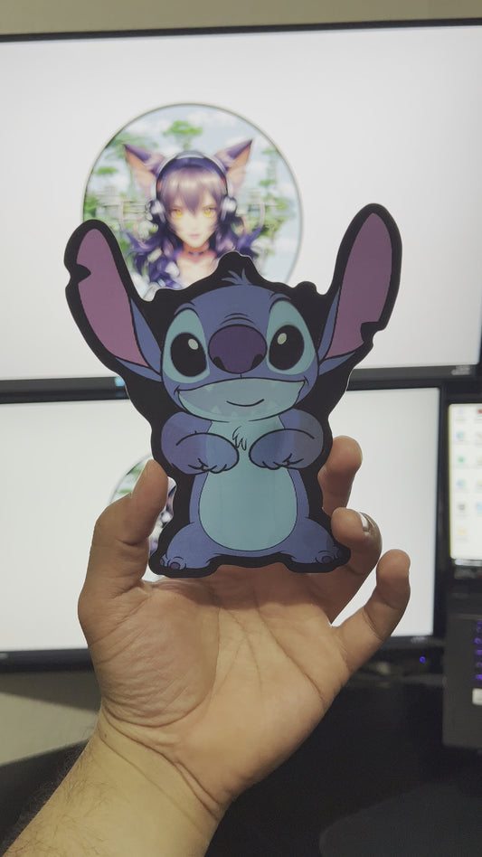 Beautiful Stitch. Sticker3D