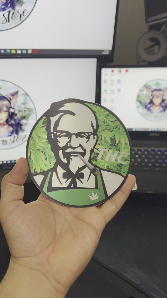 THC 😂 KFC. Sticker3D