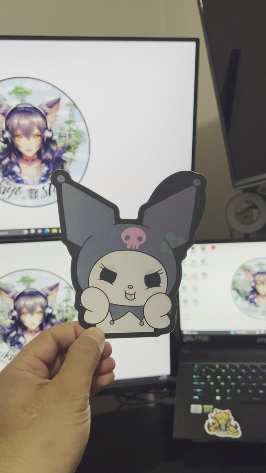 Cute kuromi and my Melody. Sticker3D